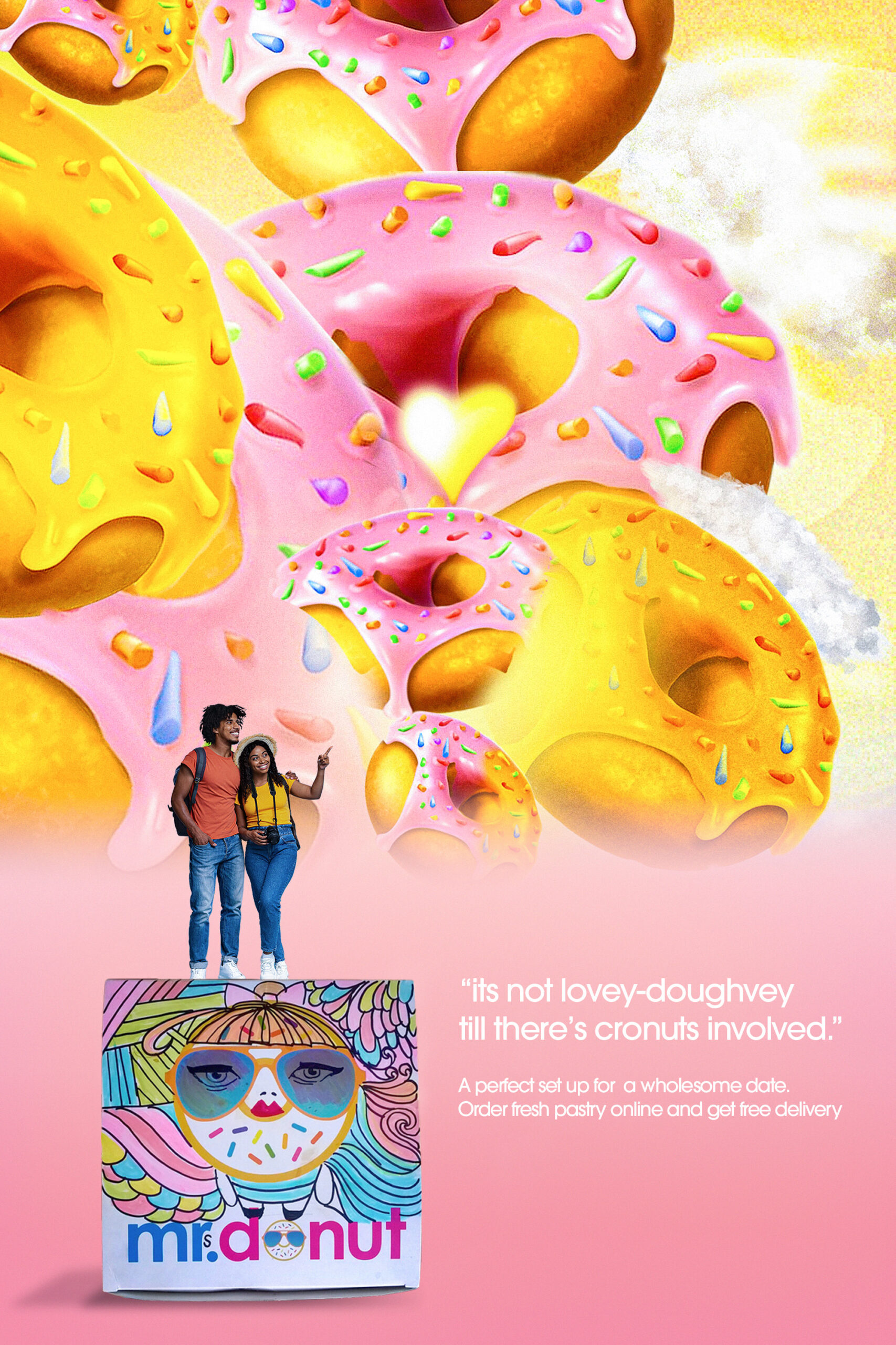 Donut Ad flat