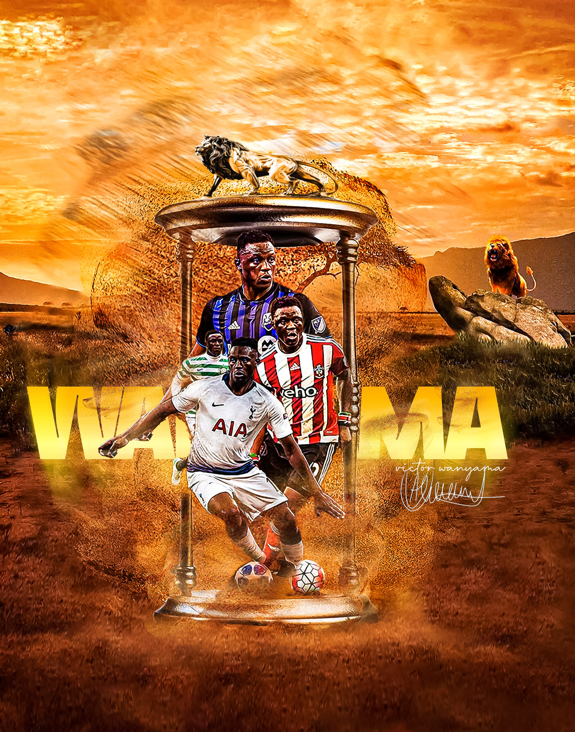Wanyama FLATT Poster